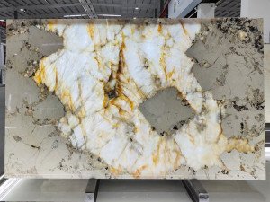 Patagonia Translucent White Granite Slabs